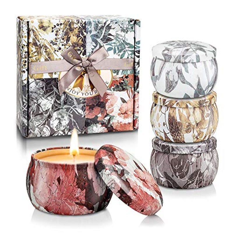 YMing Soy Wax Candle Set