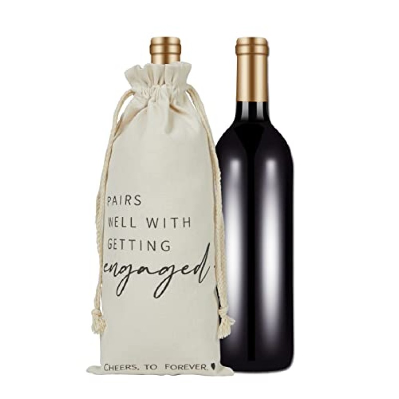 RF&CM Engagement Wine Bags