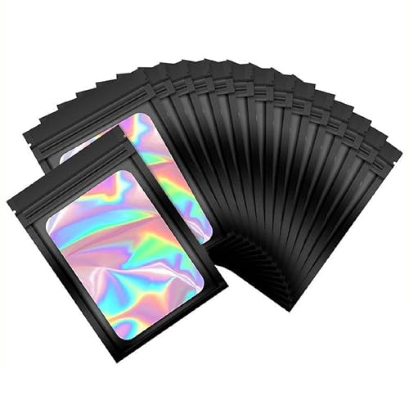 Holographic Mylar Bags 100 Pack
