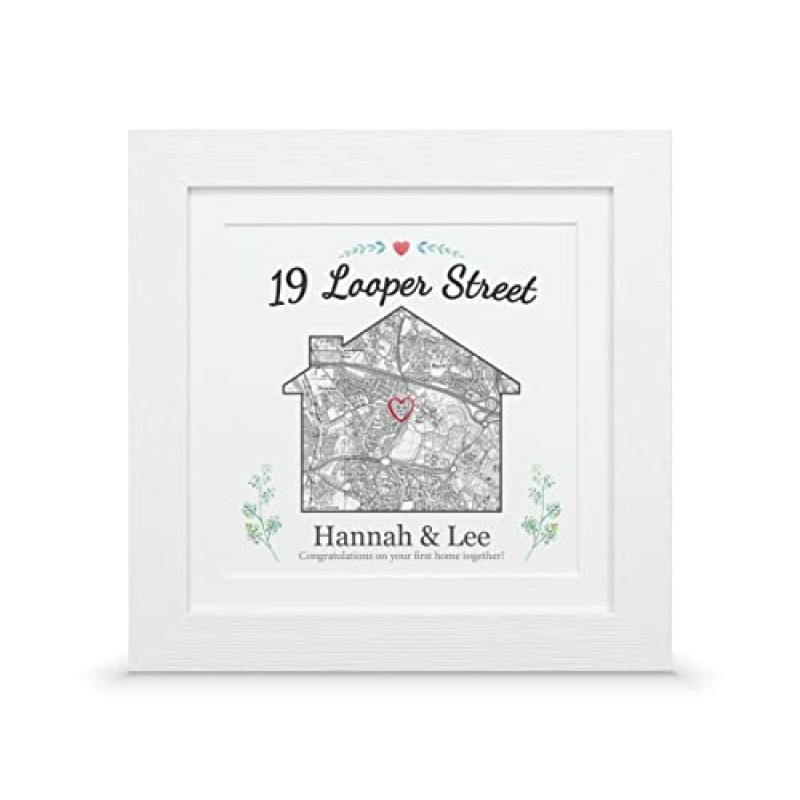 Housewarming Map Gift