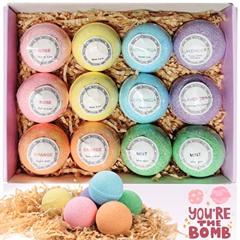 TTRwin Vegan Spa Bath Bombs Set